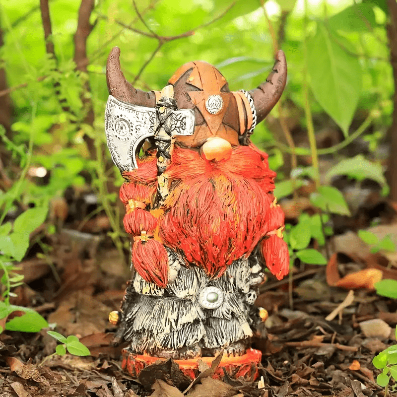 WorldNorse Viking Warrior Tauren Resin Statue Decor