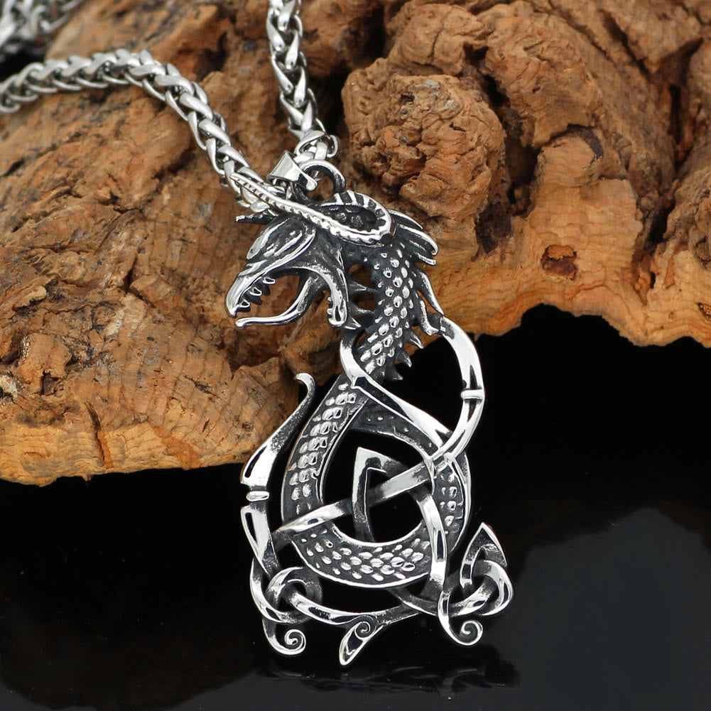 WorldNorse Viking Wyvern Dragon Necklace