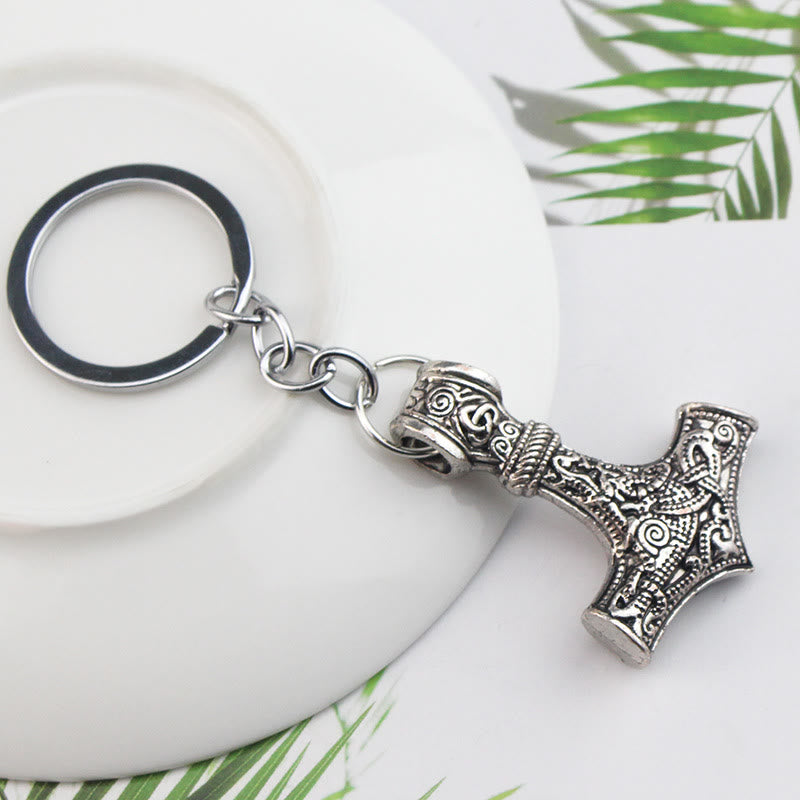 Flash Sale - Viking Norse Thor Hammer Keyring Keychain