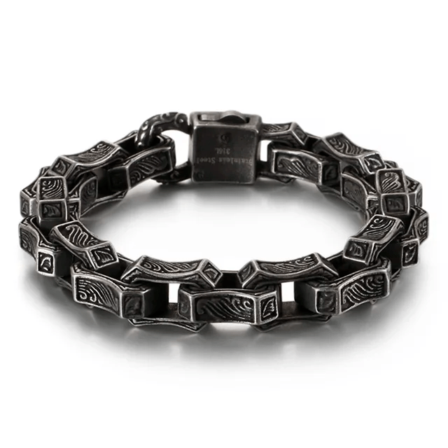 WorldNorse Norse Viking Steel Bracelet