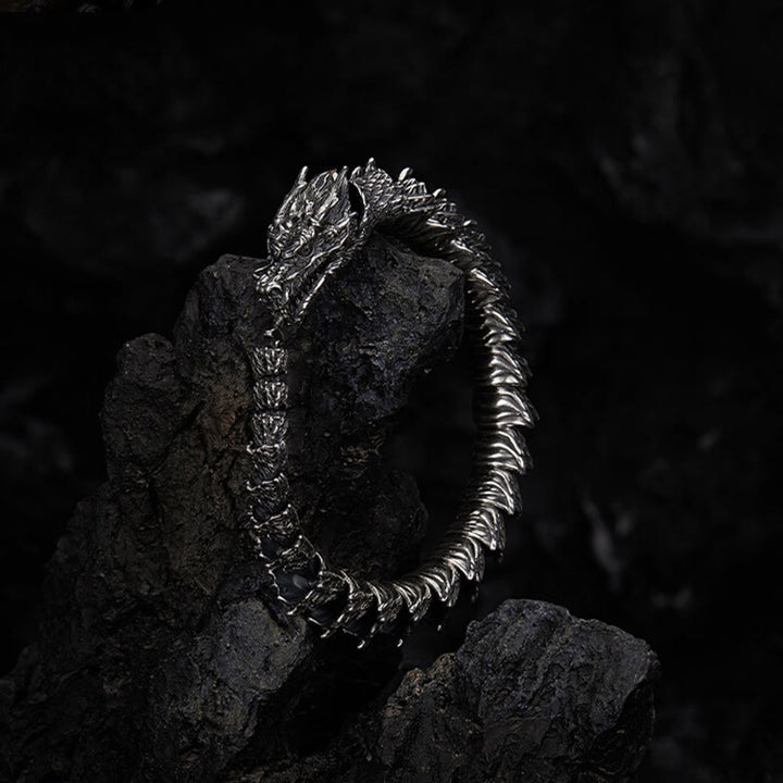 WorldNorse Dragon Head Keel Bracelet