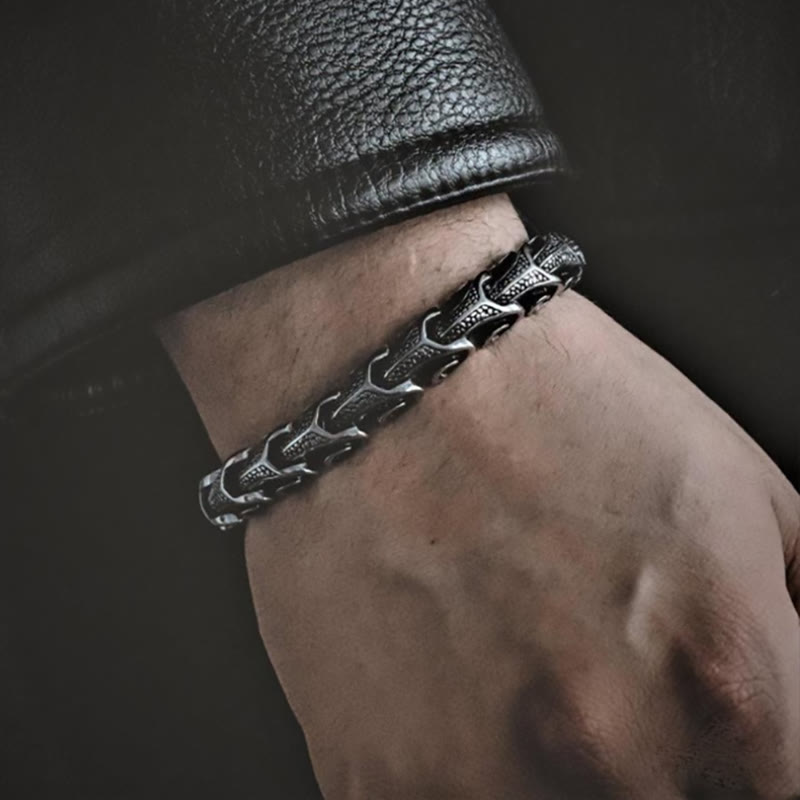 FREE Today: "Mysterious Power" Stainless Steel Dragon Tail Bracelet