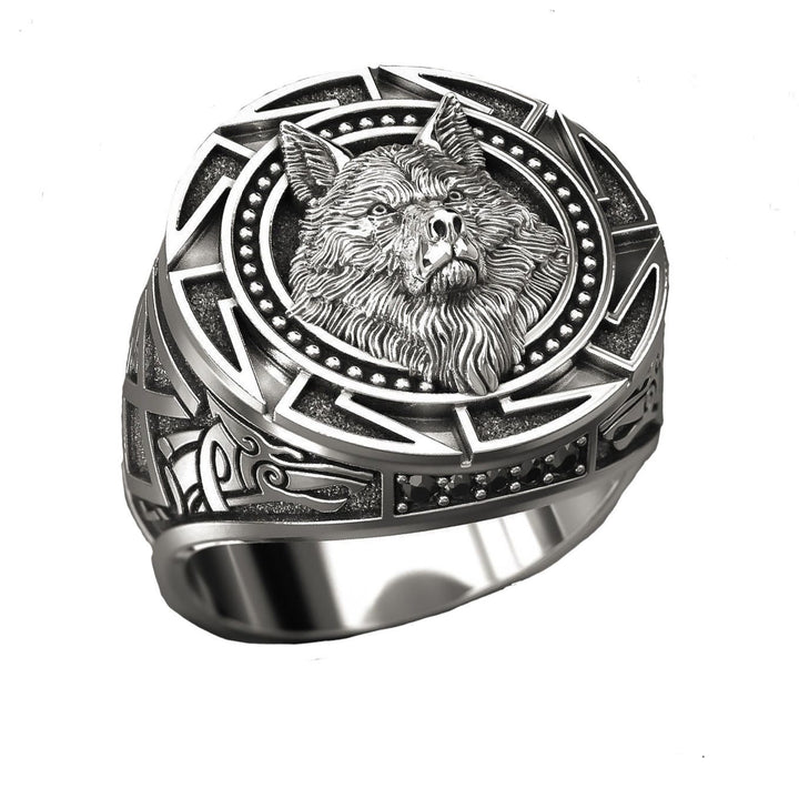 FREE Today: Wolf Head Totem Ring