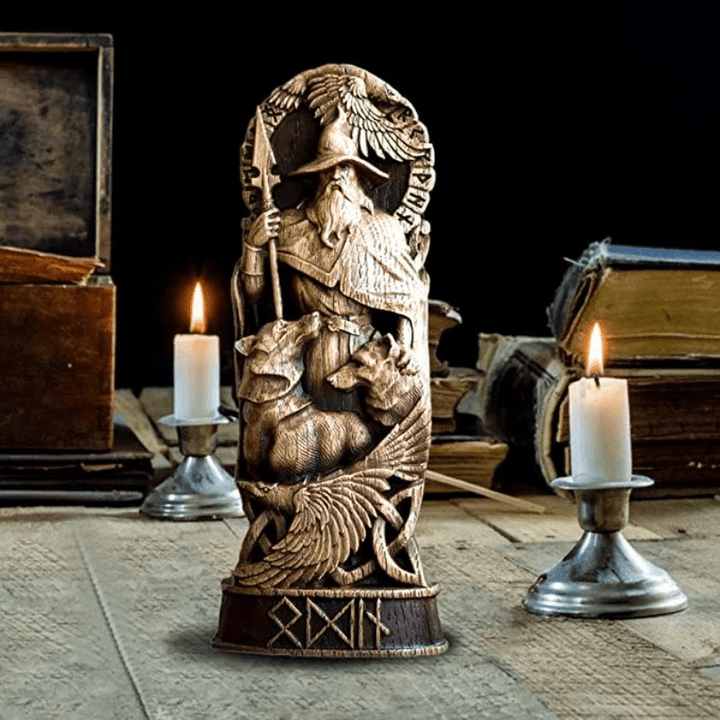 WorldNorse God Odin The Allfather Sculpture