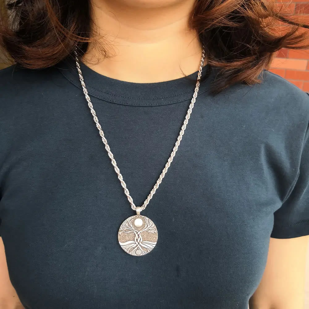 WorldNorse Yggdrasil Stainless Steel Necklace