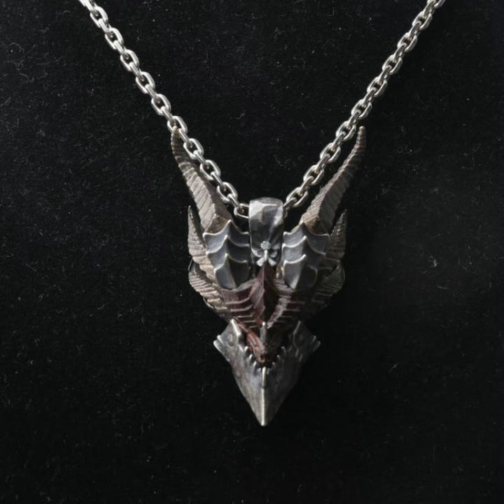 WorldNorse Retro Evil Dragon Necklace