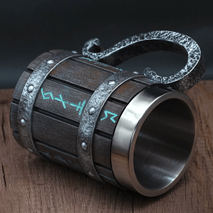 WorldNorse Runes Tankard Drinking Mug