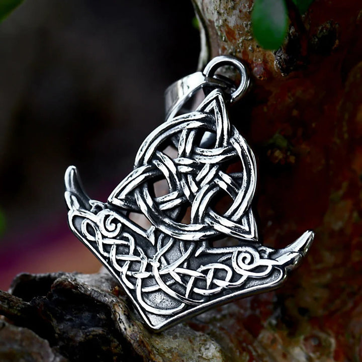 WorldNorse Celtic Knot Anchor Necklace