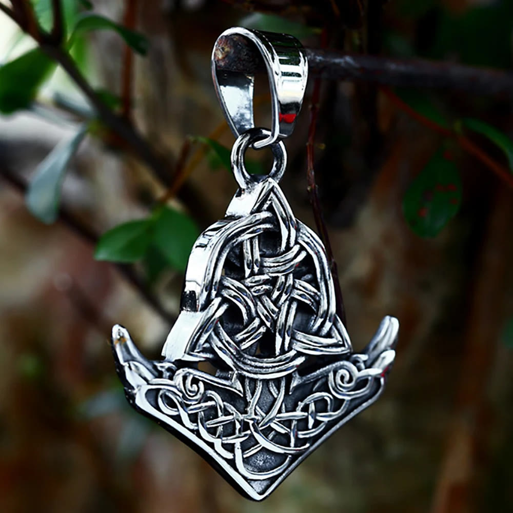 WorldNorse Celtic Knot Anchor Necklace