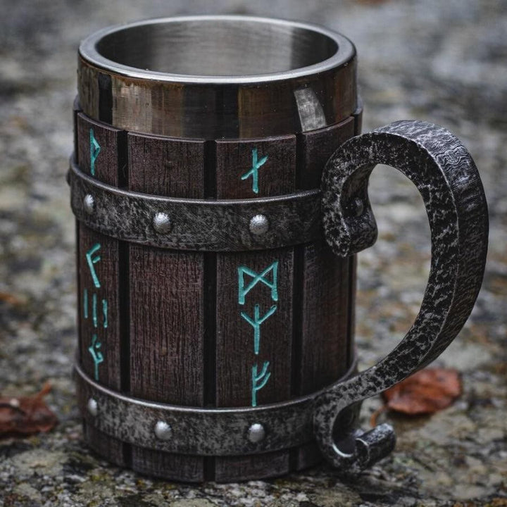 WorldNorse Runes Tankard Drinking Mug