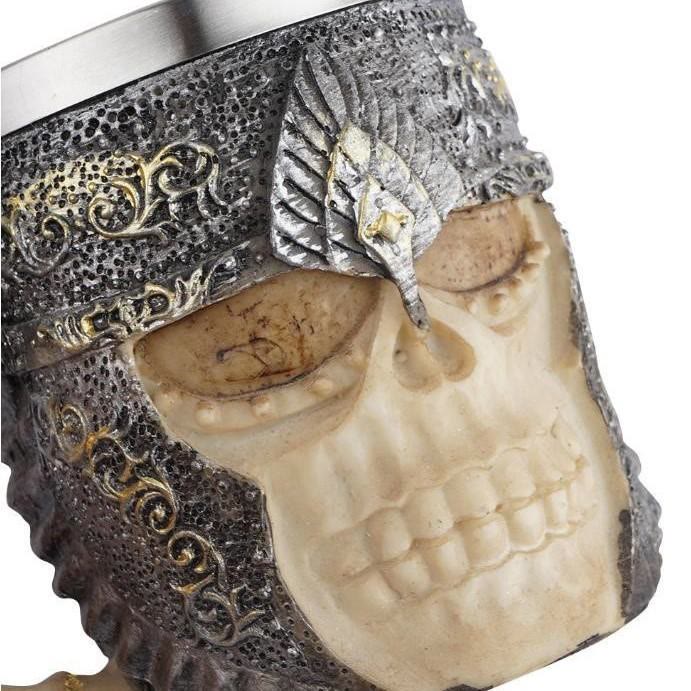 WorldNorse Viking Skull Warrior Mug