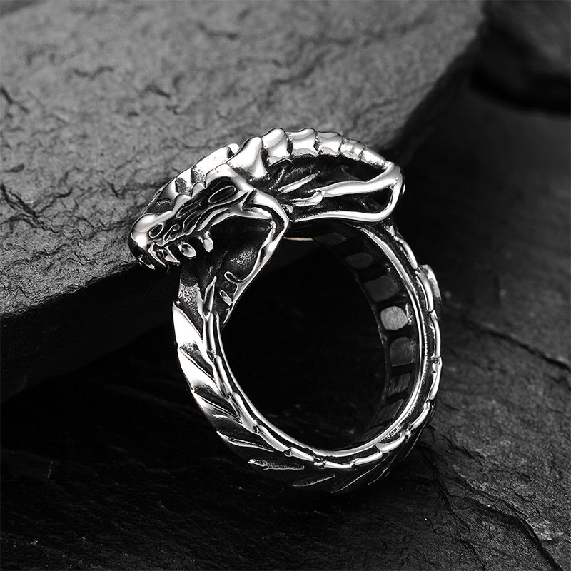 FREE Today: Powerful Strength Dragon Protection Ring / Necklace