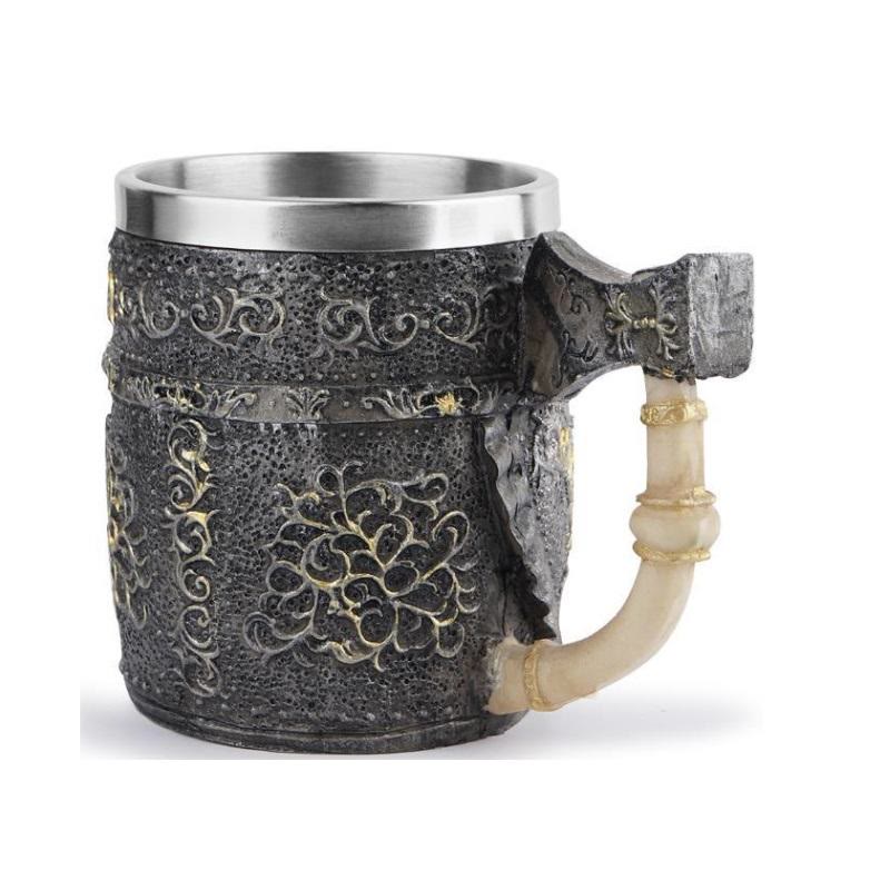 WorldNorse Viking Skull Warrior Mug