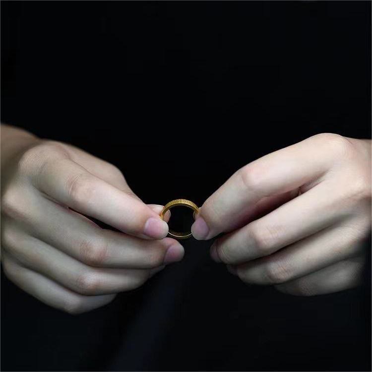 WorldNorse Vintage Bark Shape Ring