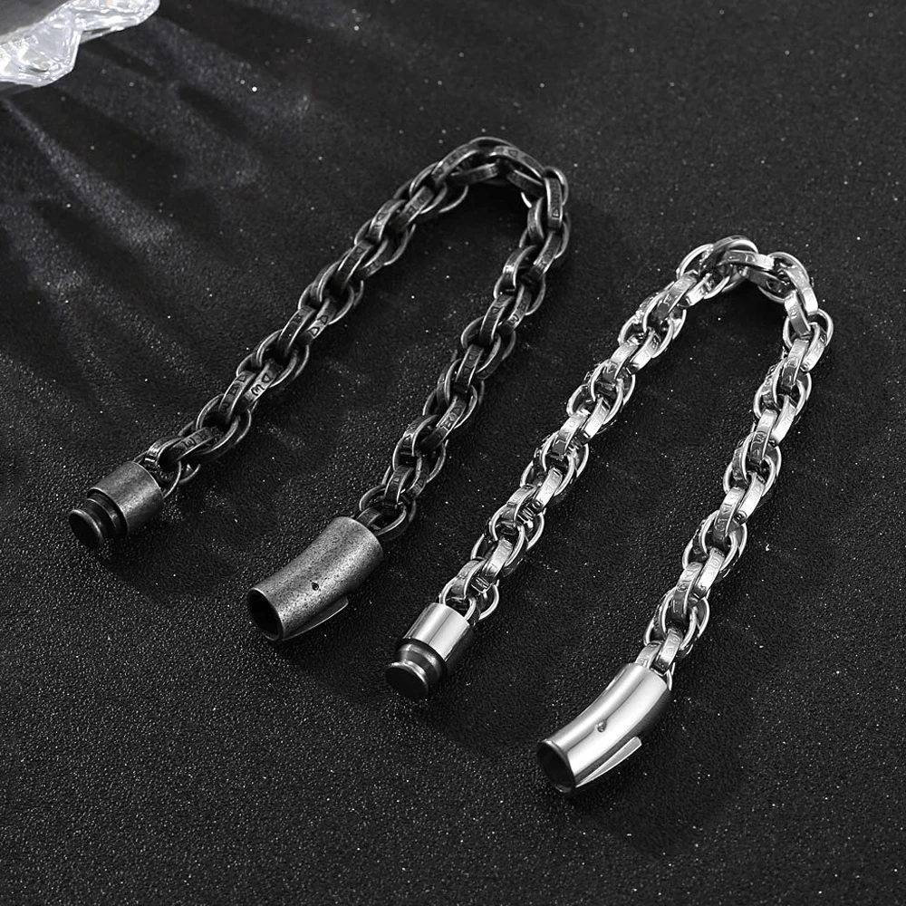 WorldNorse Vintage Twisted Chain Bracelet