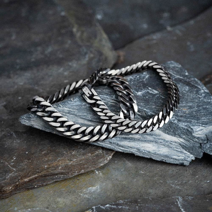 Flash Sale - Thick Chain Dragon Weave Cuban Bracelet