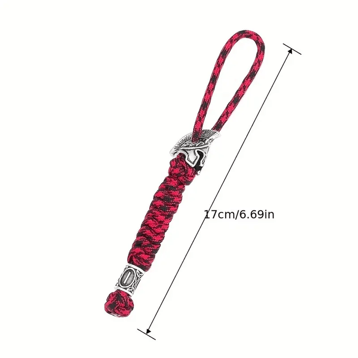 WorldNorse Viking Rune Beads Lanyard Keychain