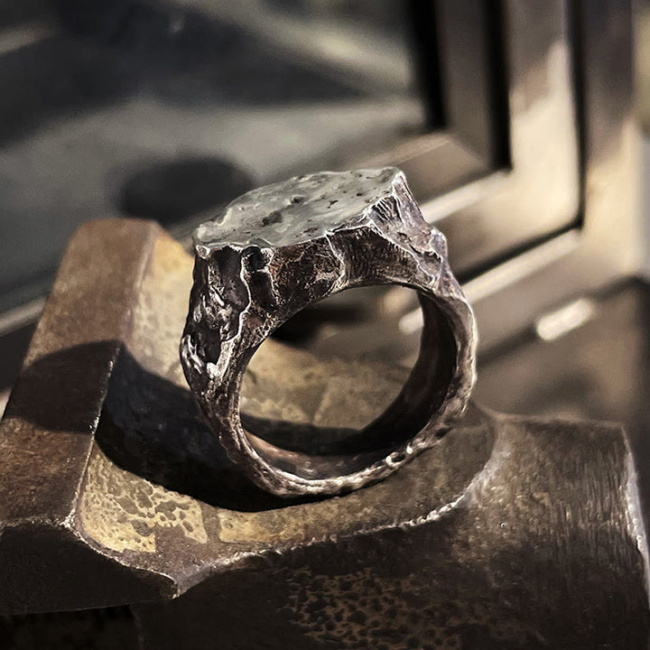 FREE Today: Hard Stone Rough Nomadic Ring