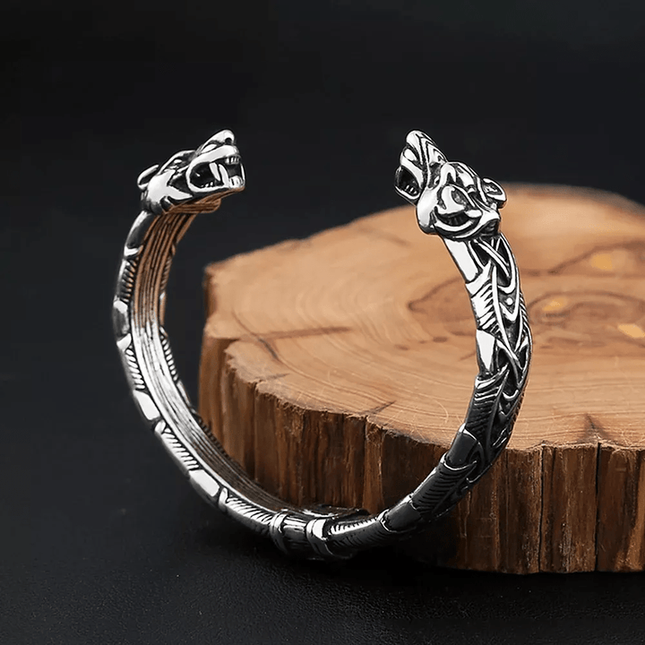 FREE Today: Fenrir The Wolf Handcrafted Bracelet