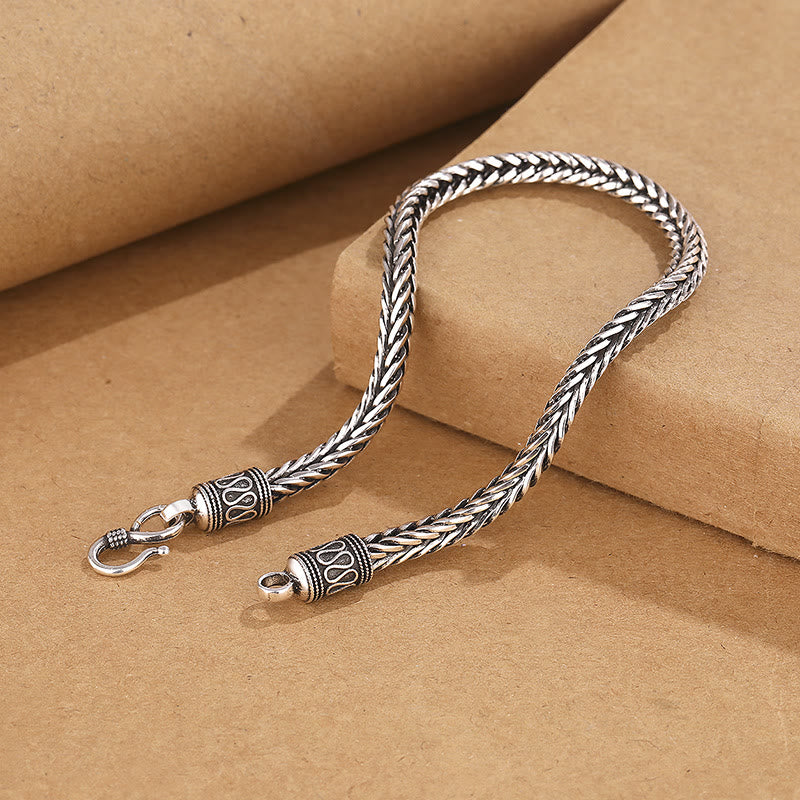 WorldNorse Wild Keel Chain Stainless Steel Wrist Bracelet