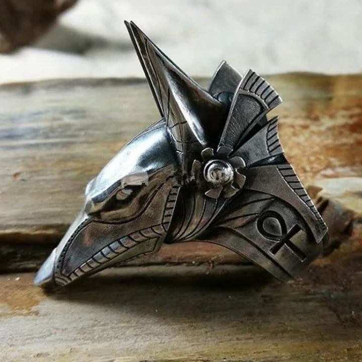 FREE Today: Vintage Anubis Egyptian Ring Punk Bier Ring