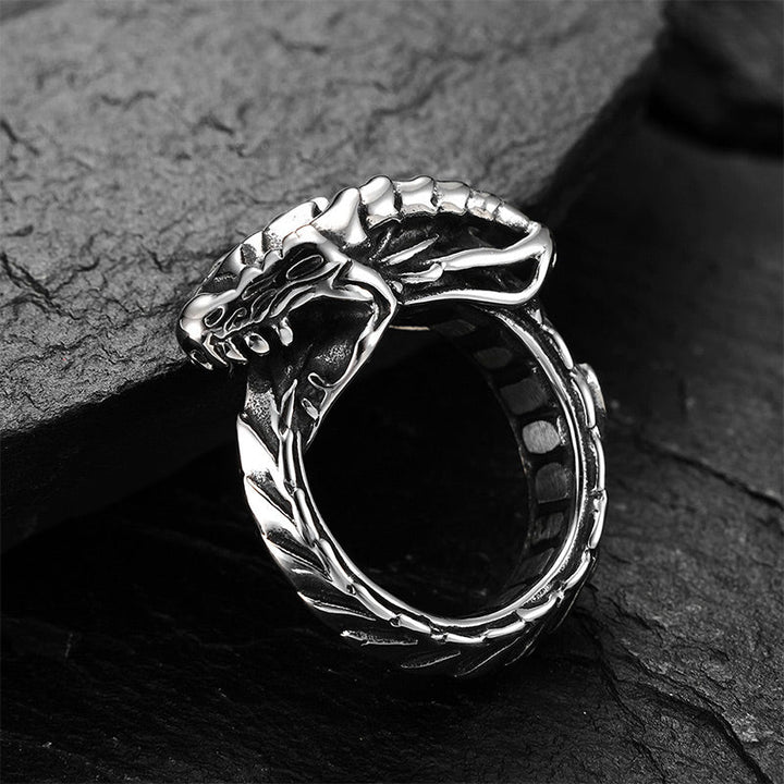 FREE Today: Powerful Strength Dragon Protection Ring / Necklace
